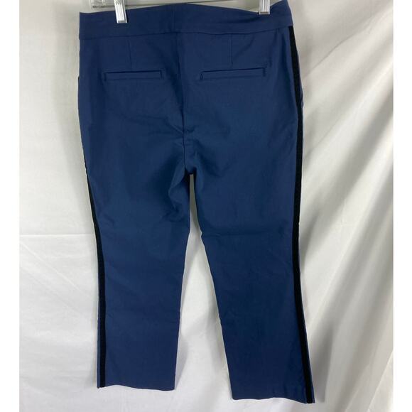 NWT Lord + Taylor Blue Cropped Dress Pant Size 2 - Picture 4 of 5